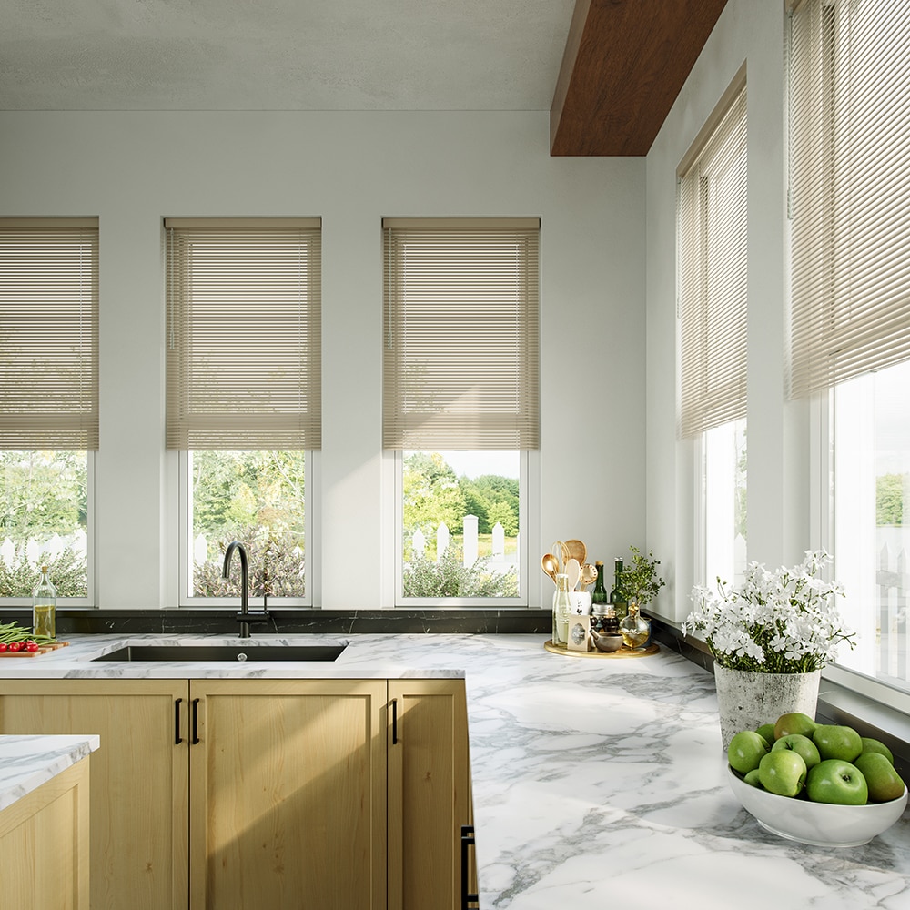 Classic 1 Inch Cordless Vinyl Blinds
